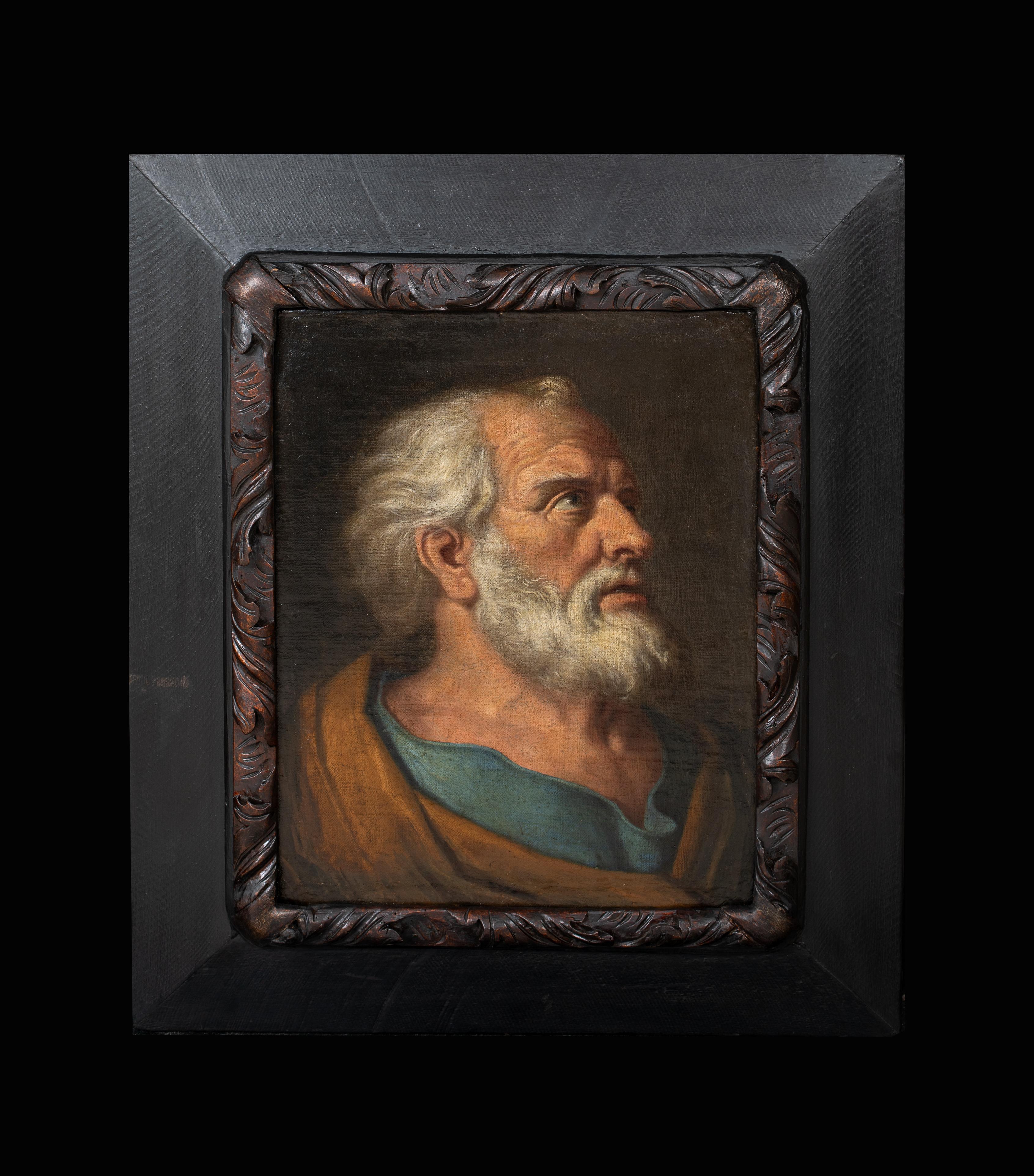 San Pietro penitente, XVII secolo, attribuito a Donato Creti (1671-1749) - Painting di Unknown