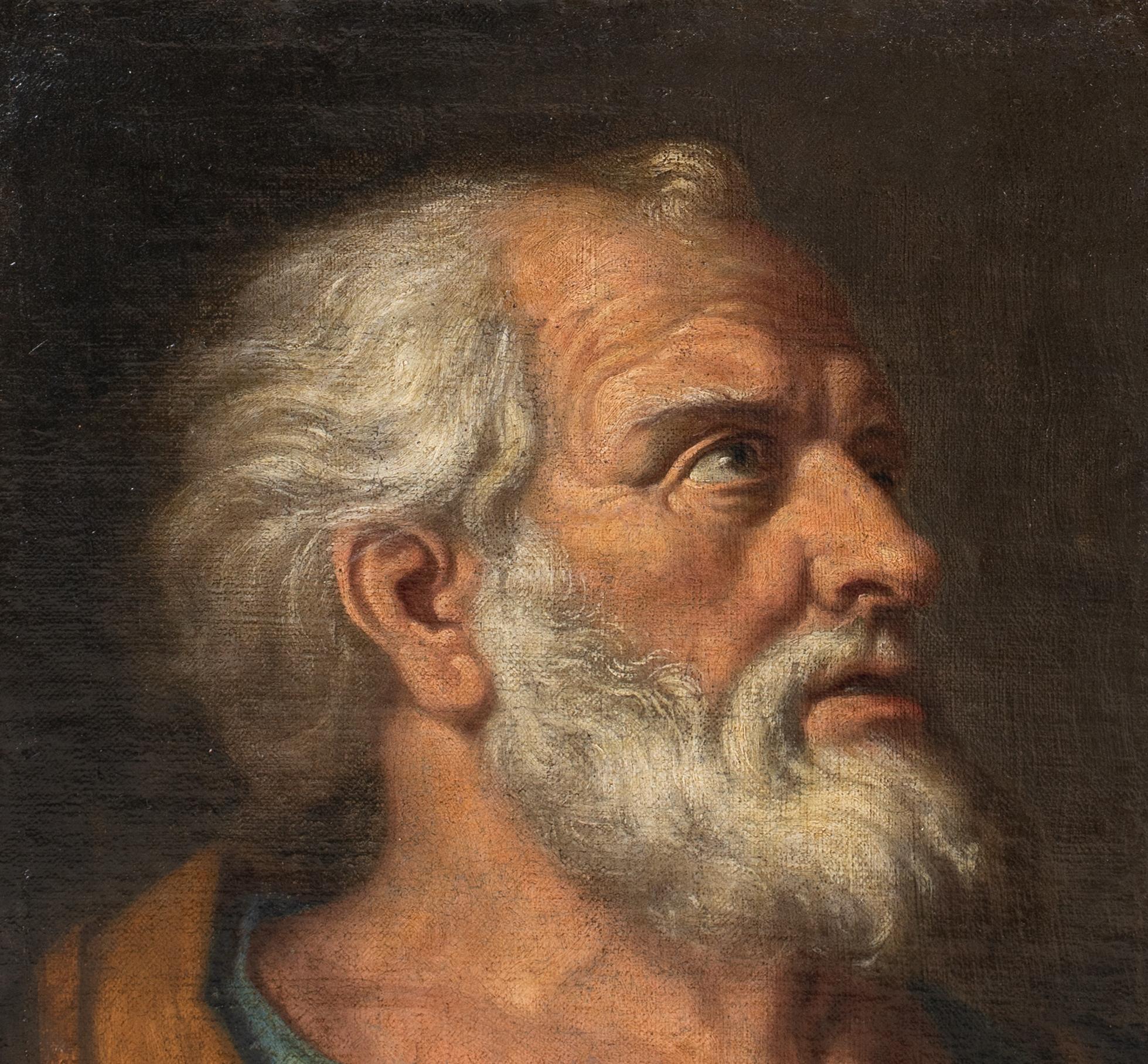 San Pietro penitente, XVII secolo, attribuito a Donato Creti (1671-1749) 3
