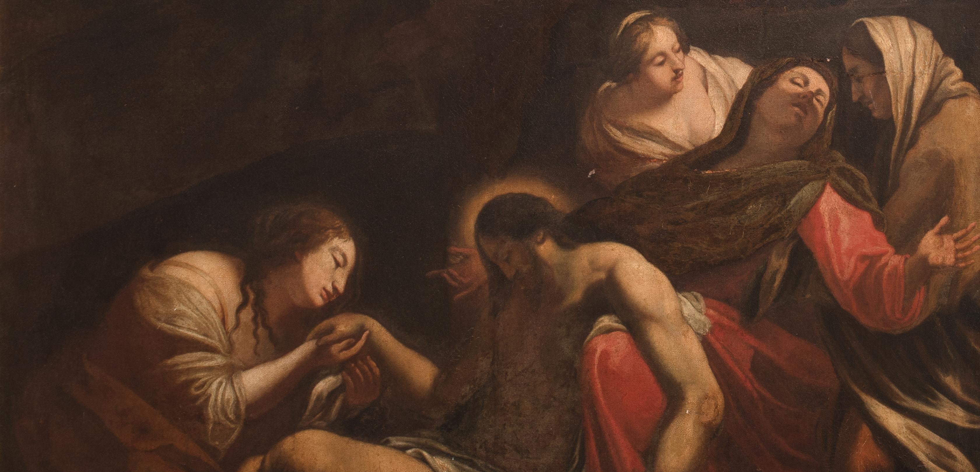 The Pieta, 17th Century circle of TINTORETTO (1518-1594) im Angebot 3