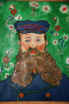 The Postman after Vincent Van Gogh