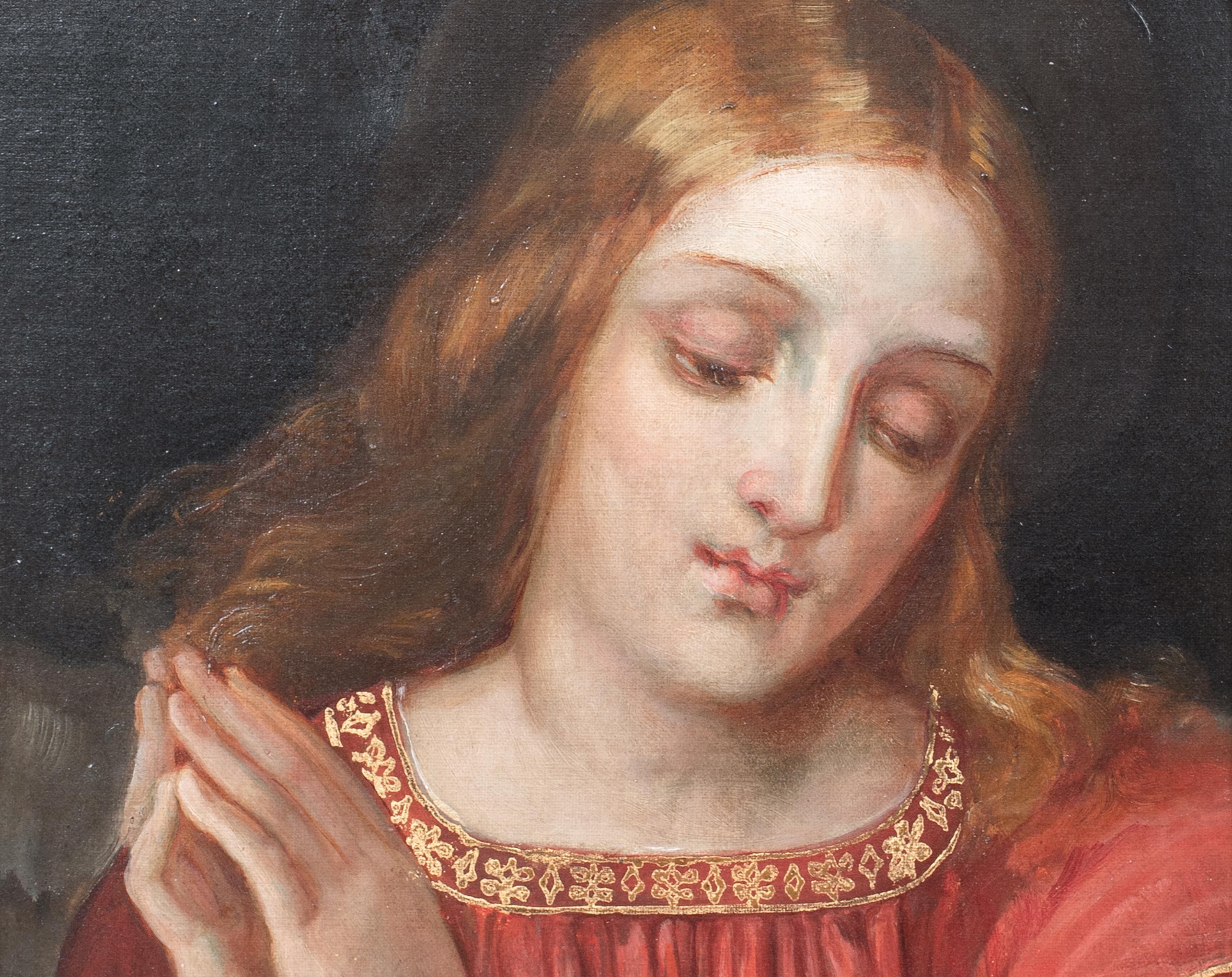 The Prayer Of St Joan Of Arc, 19th Century  Pre-Raphaelite School For Sale 3