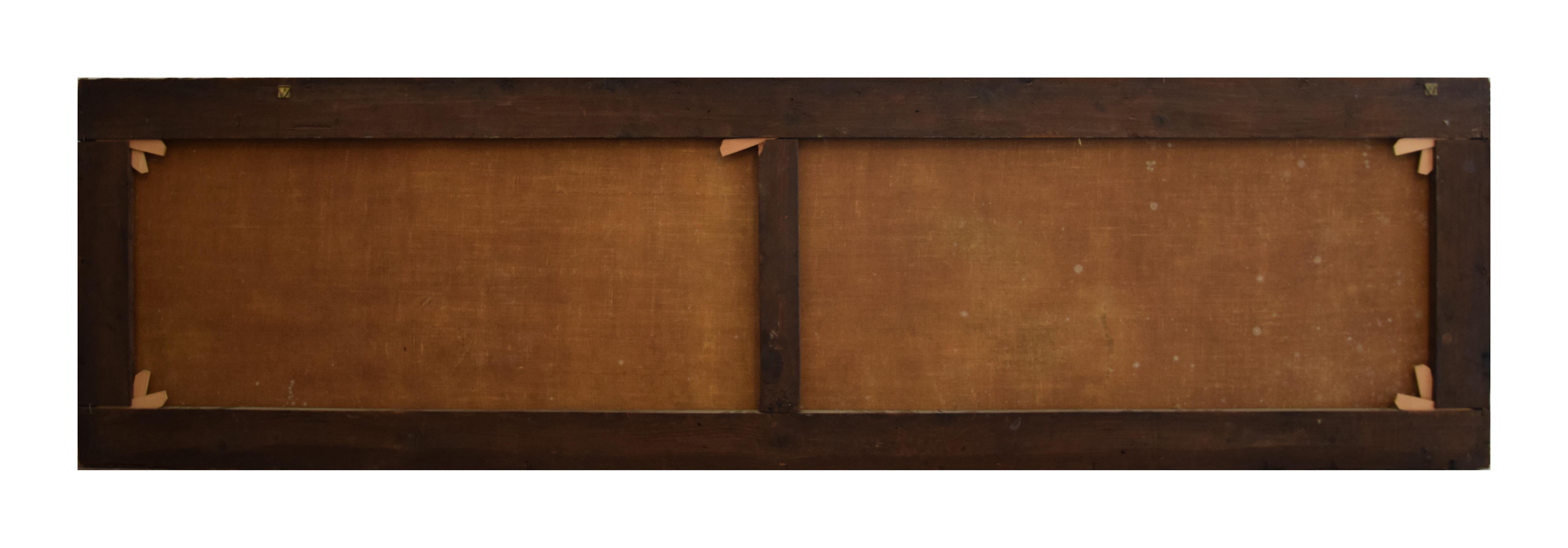 Primitive Reformer - Öl auf Leinwand von English School Master 1600/1700 im Angebot 1