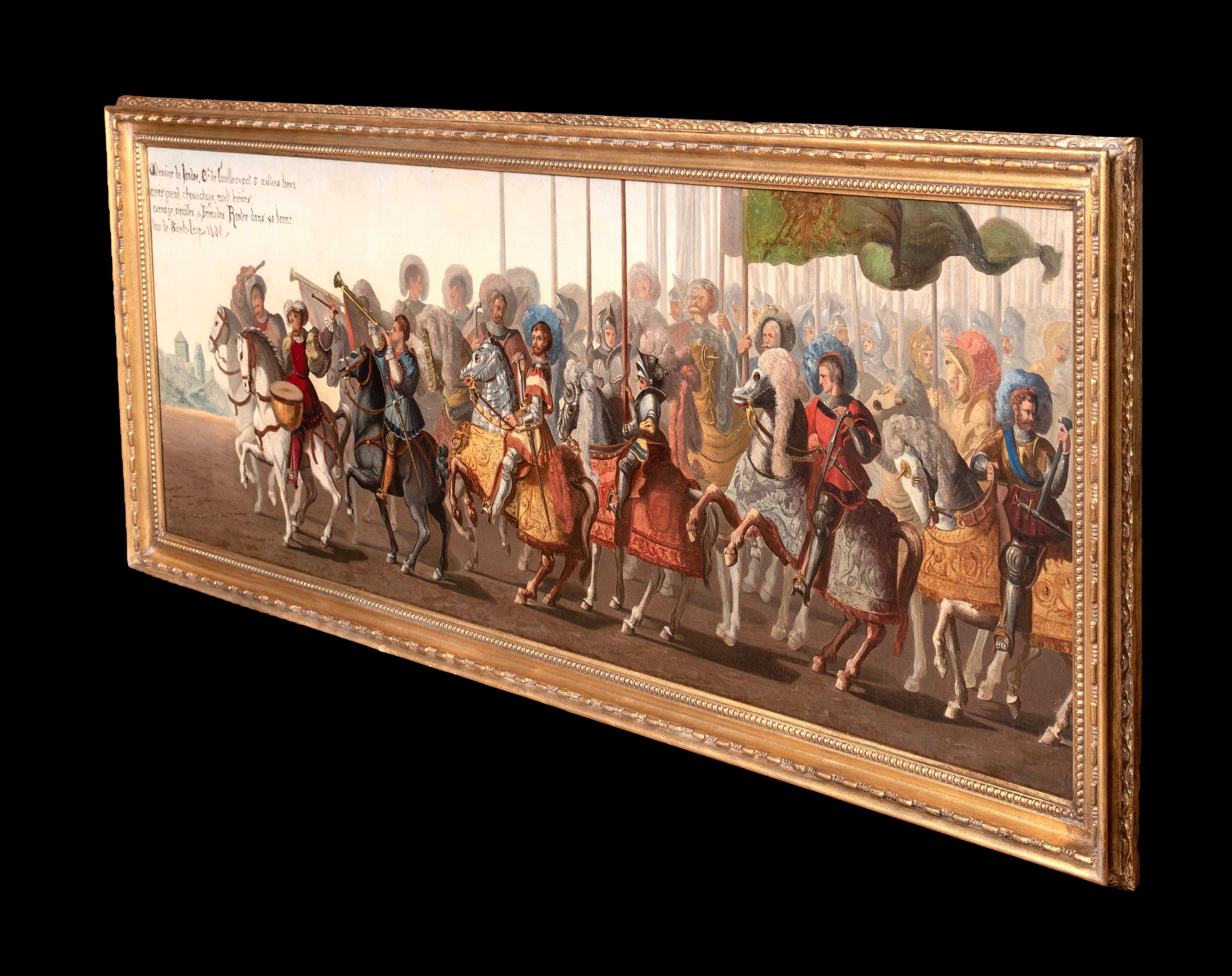 The Procession Of Joan Of Arc, The Siege Of Orléans, 19th Century  French School 4