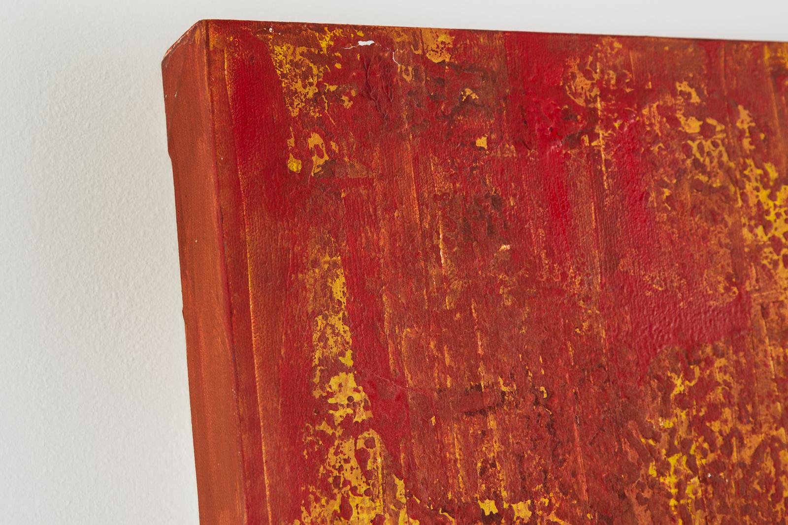 The Red Forest Modern Abstract For Sale 9
