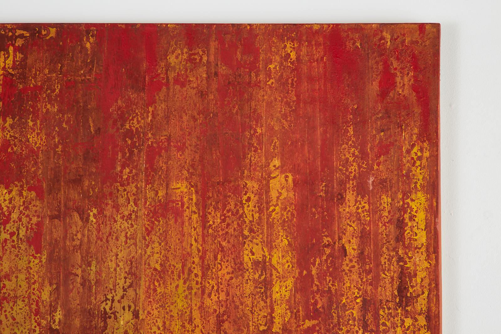 The Red Forest Modern Abstract For Sale 6