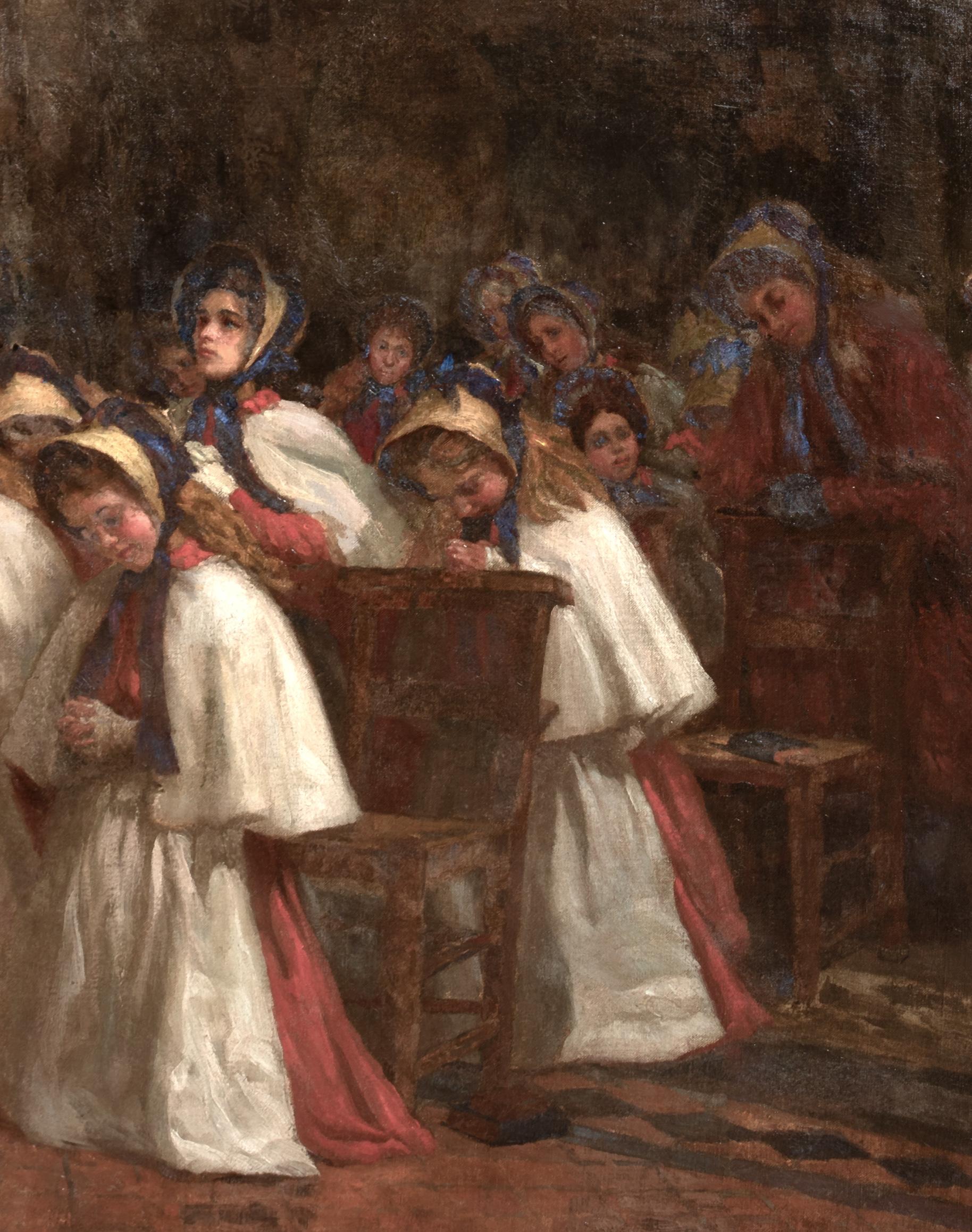 The Red Maids Of Bristol, Sunday Church Service, Lord Mayor's Chapel, 1911 For Sale 4