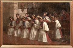 The Red Maids Of Bristol, Sunday Church Service, Lord Mayor's Chapel, 1911