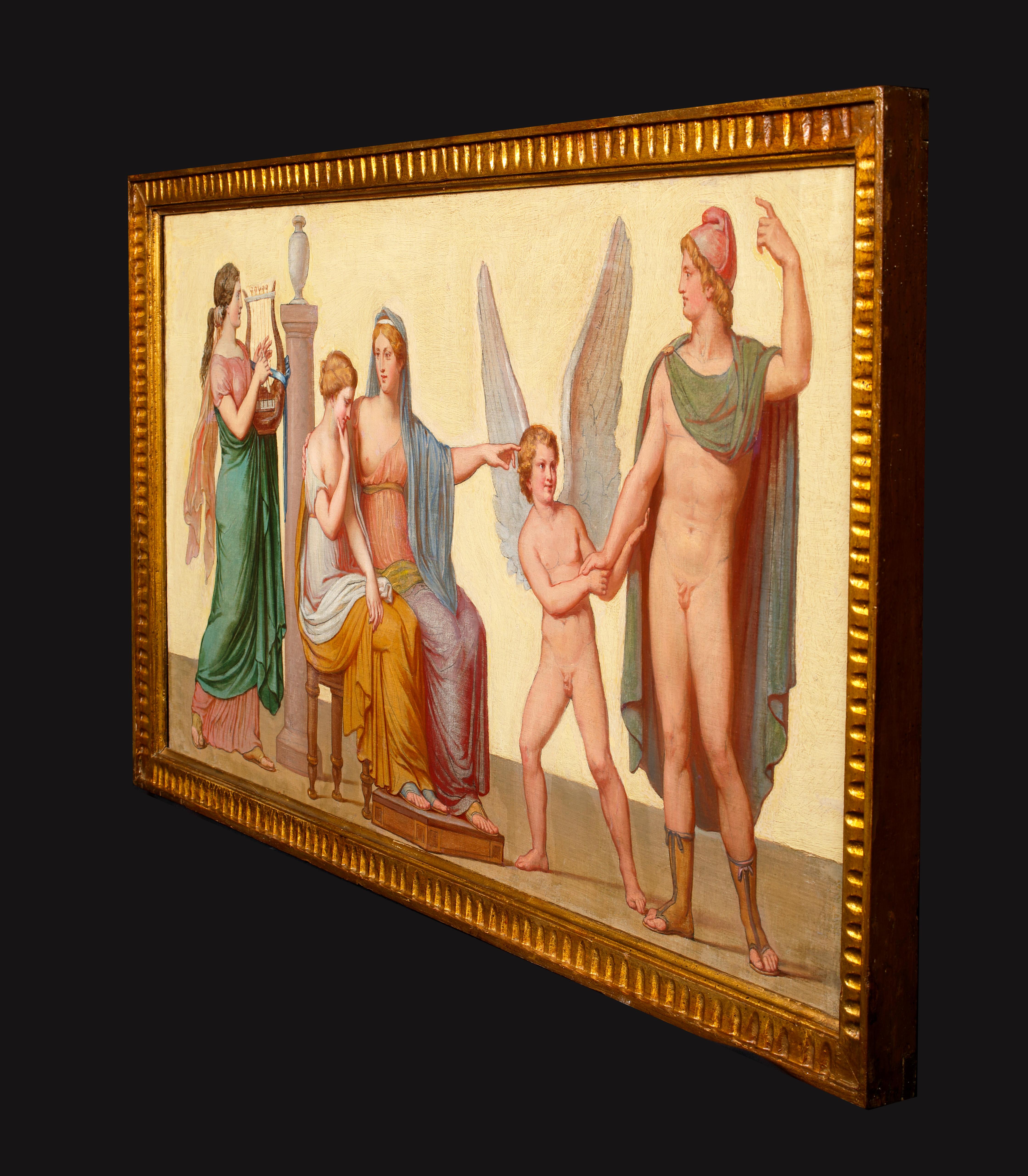 The Roman Gods In An Allegory Of Love, 18th Century  Italian School  For Sale 1