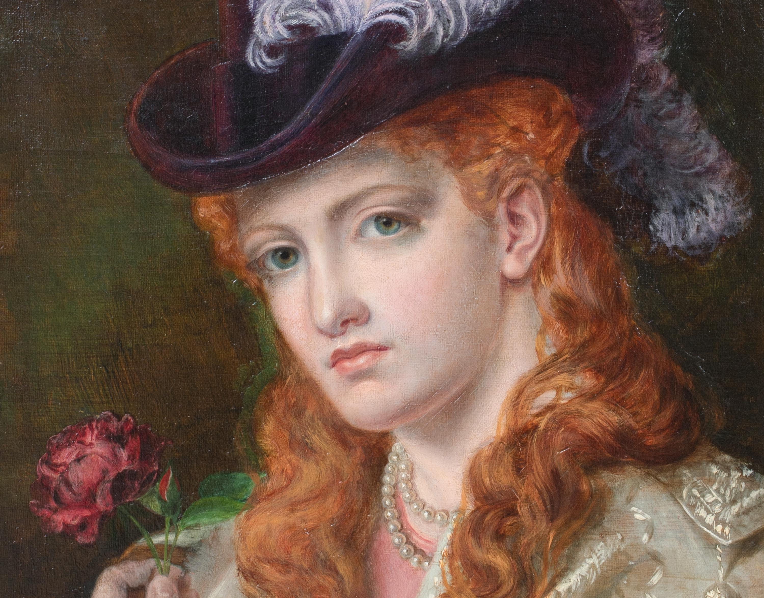 The Rose, 19. Jahrhundert  Emma SANDYS (1834-1877)  im Angebot 7