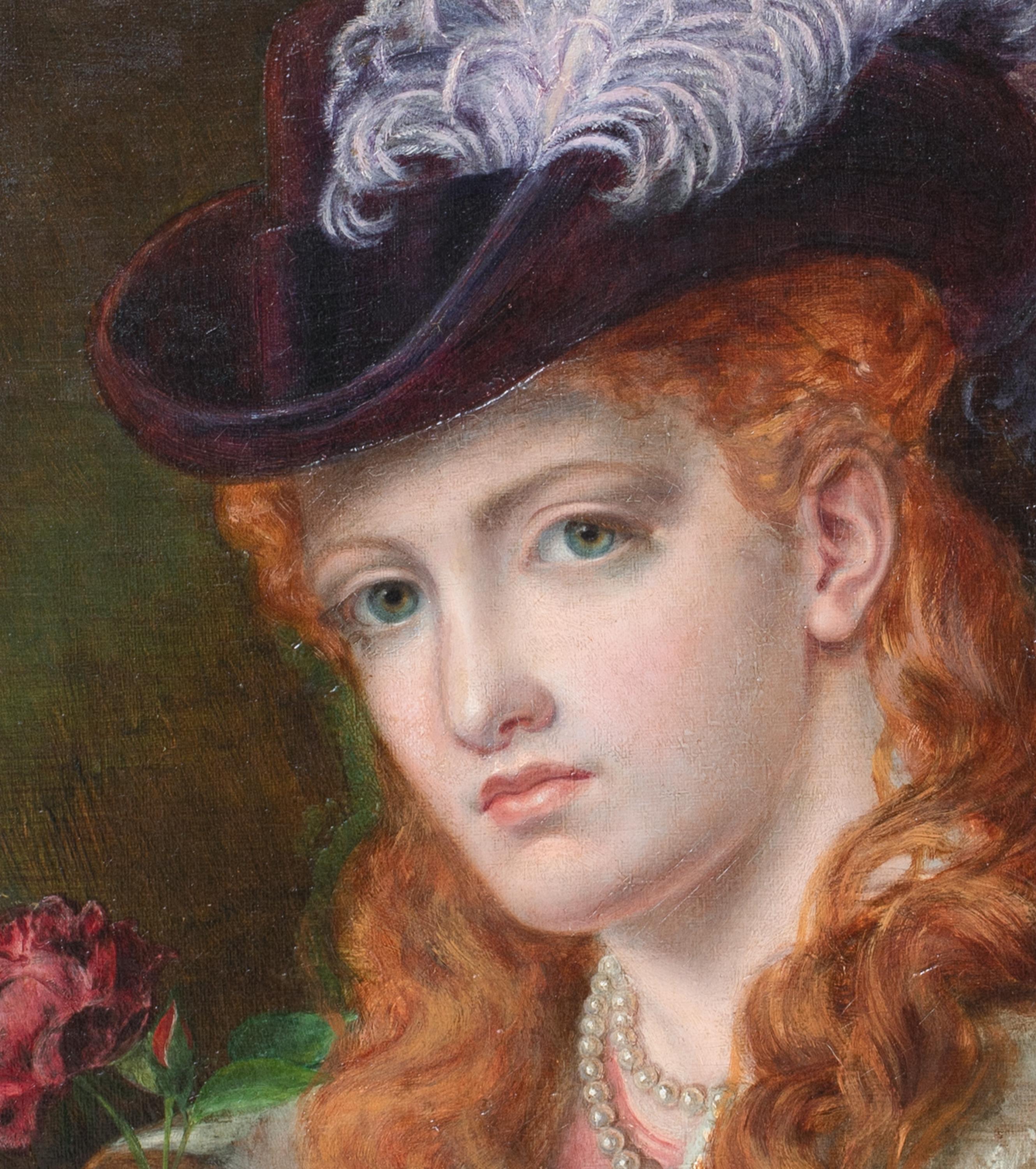 The Rose, 19. Jahrhundert  Emma SANDYS (1834-1877)  im Angebot 4