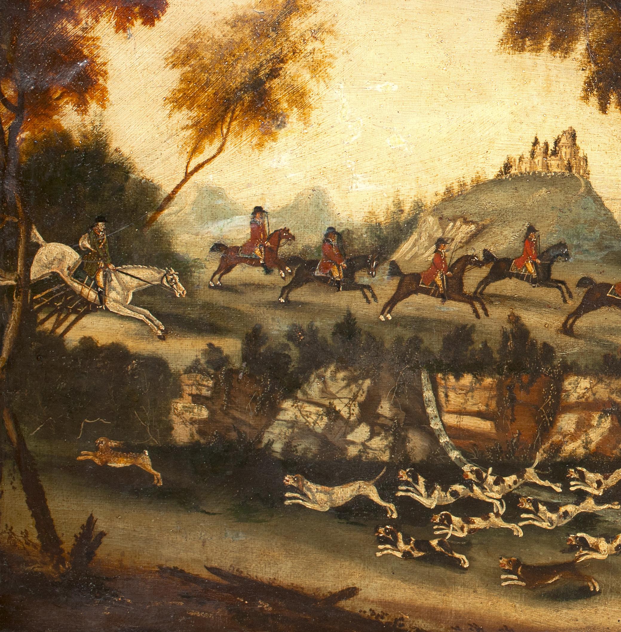 The Royal Hunt, 18th Century  attributed to JOHN CORDREY (1765-1825) For Sale 2