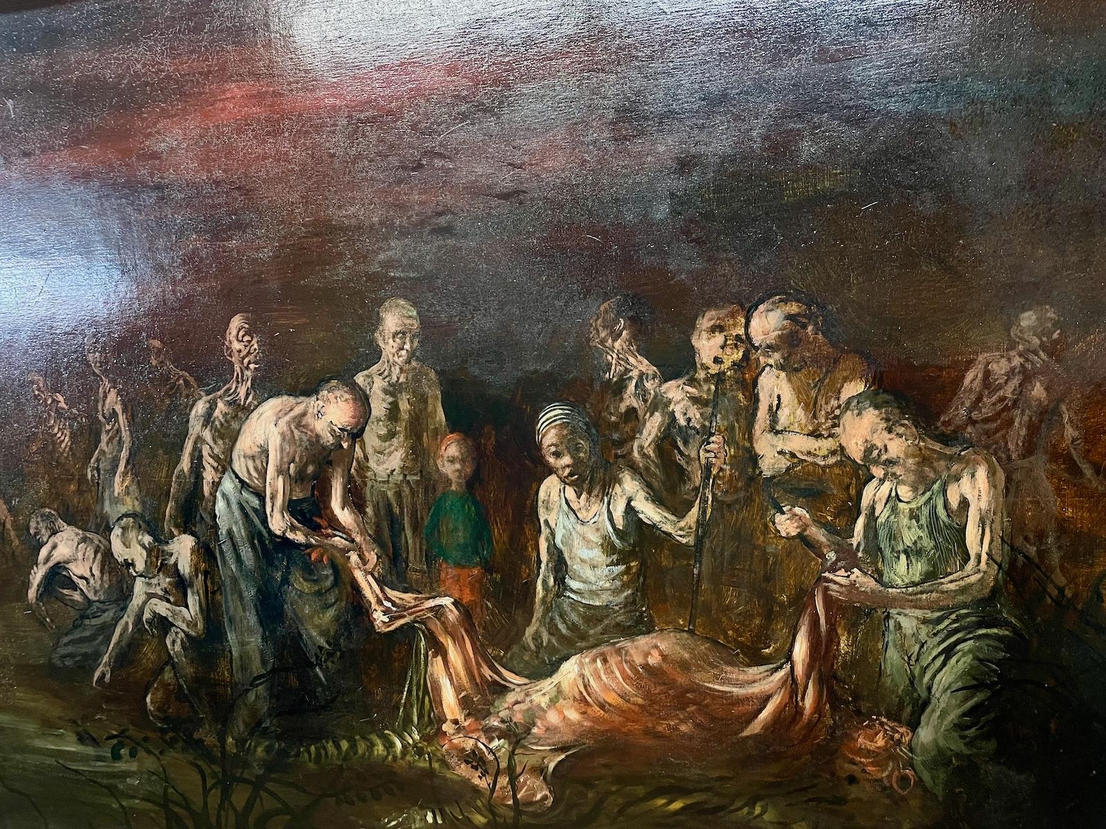 The Sacrifice – Painting von Unknown