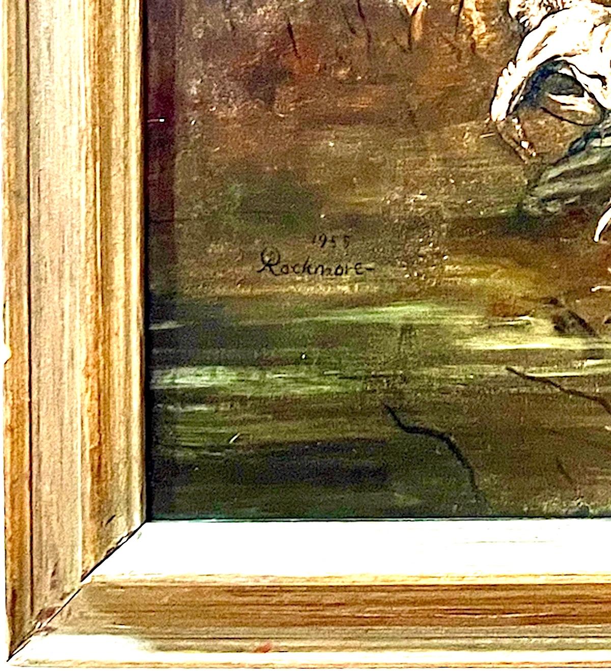 The Sacrifice - Modern Painting by Unknown