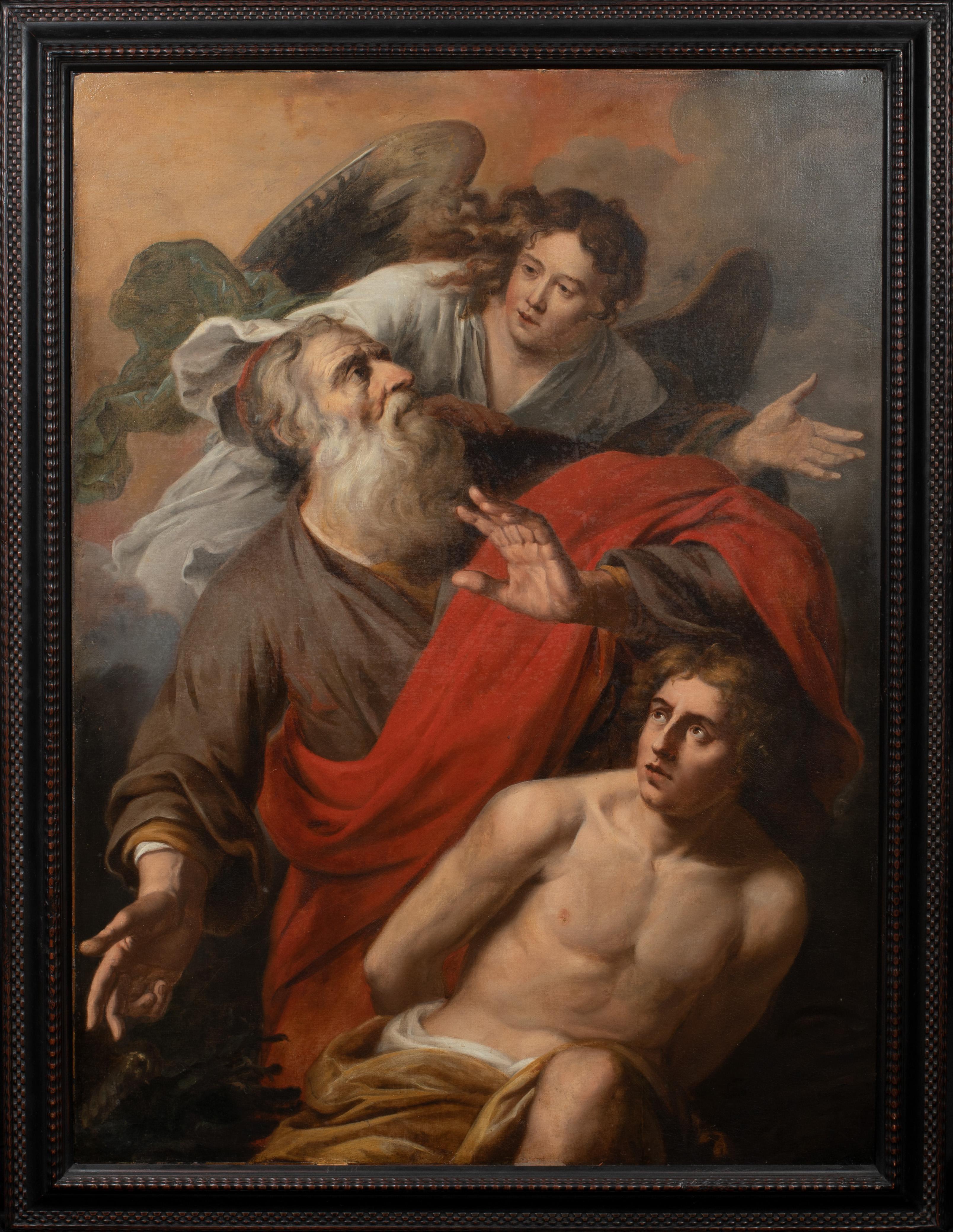 The Sacrifice of Isaac, 17th Century - Painting by Unknown