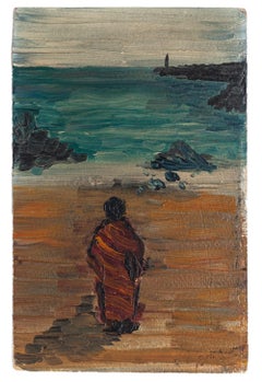 The Sea - Original Oil Painting  - 20th Century