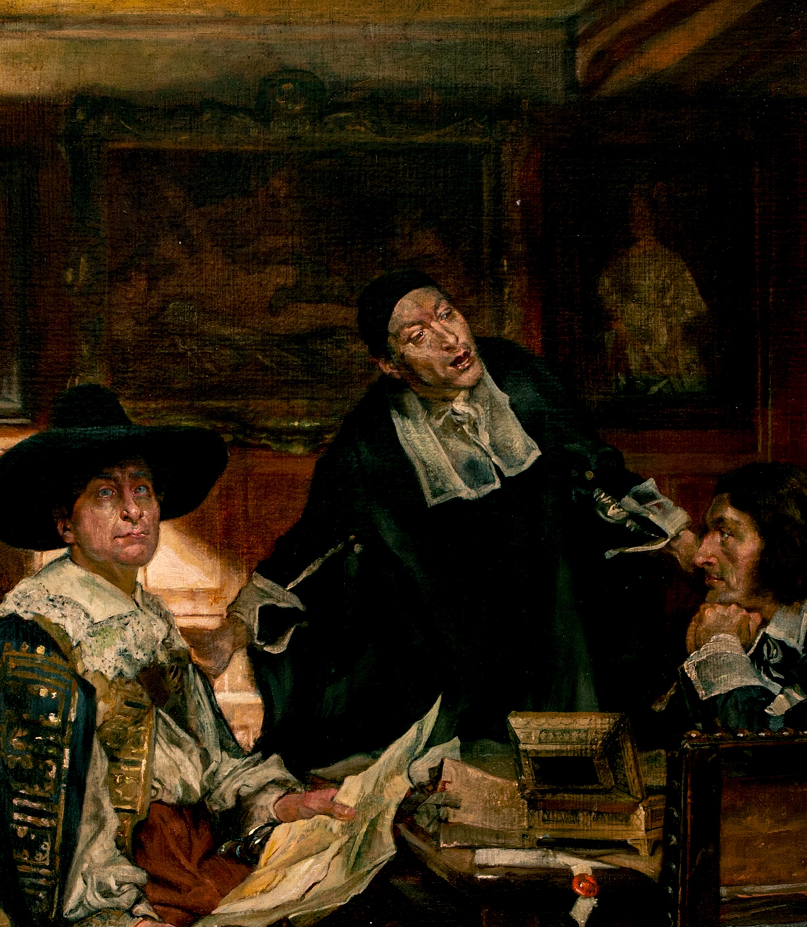 The Sequestration Of Alexander Leslie, 1st Earl Of Leven (1580-1661) Edgar Bundy For Sale 4