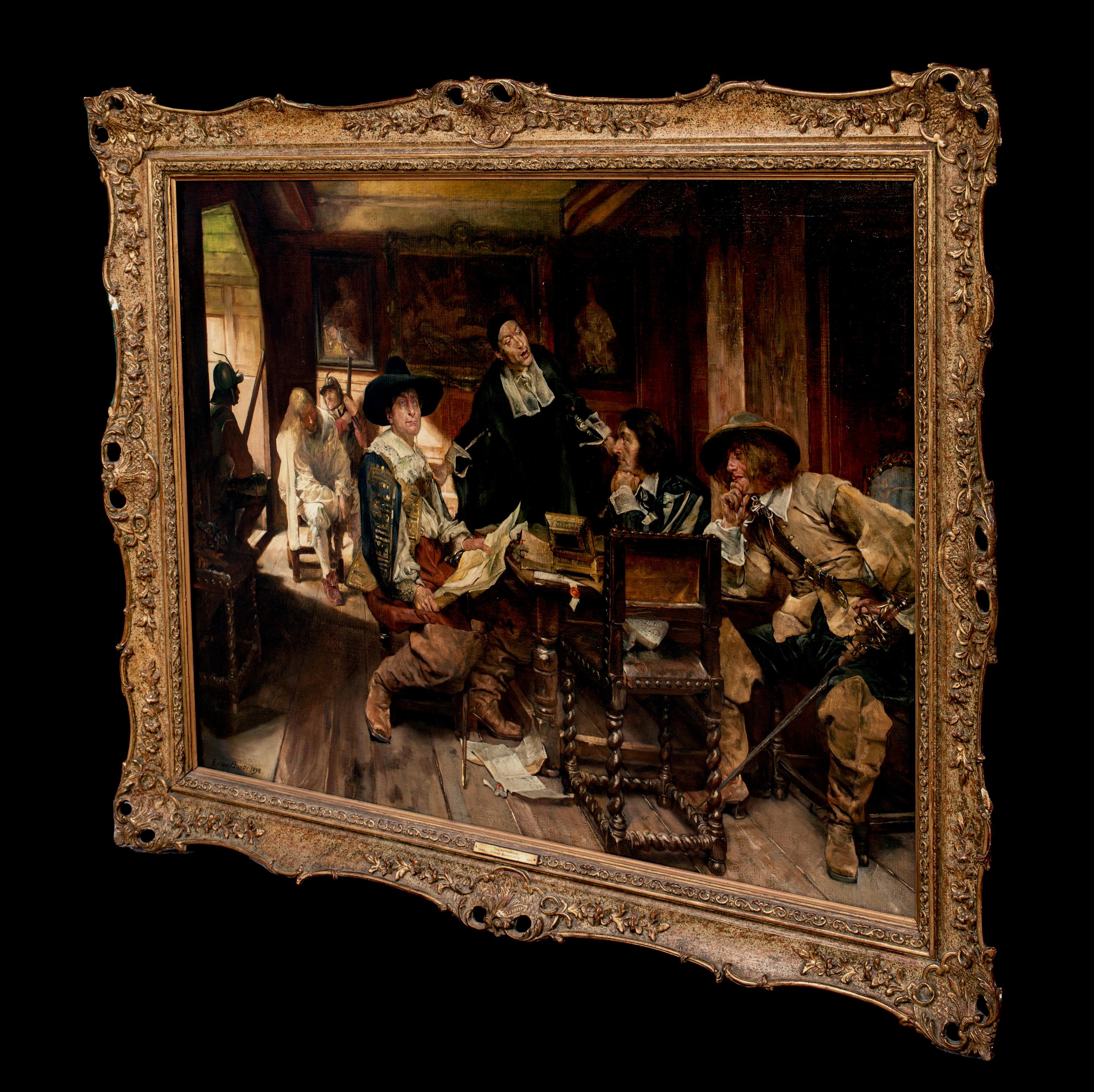 The Sequestration Of Alexander Leslie, 1st Earl Of Leven (1580-1661) Edgar Bundy For Sale 5