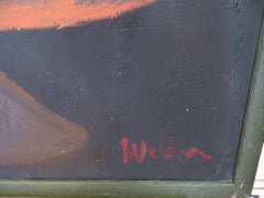 La voz que habla  lienzo de John Weston