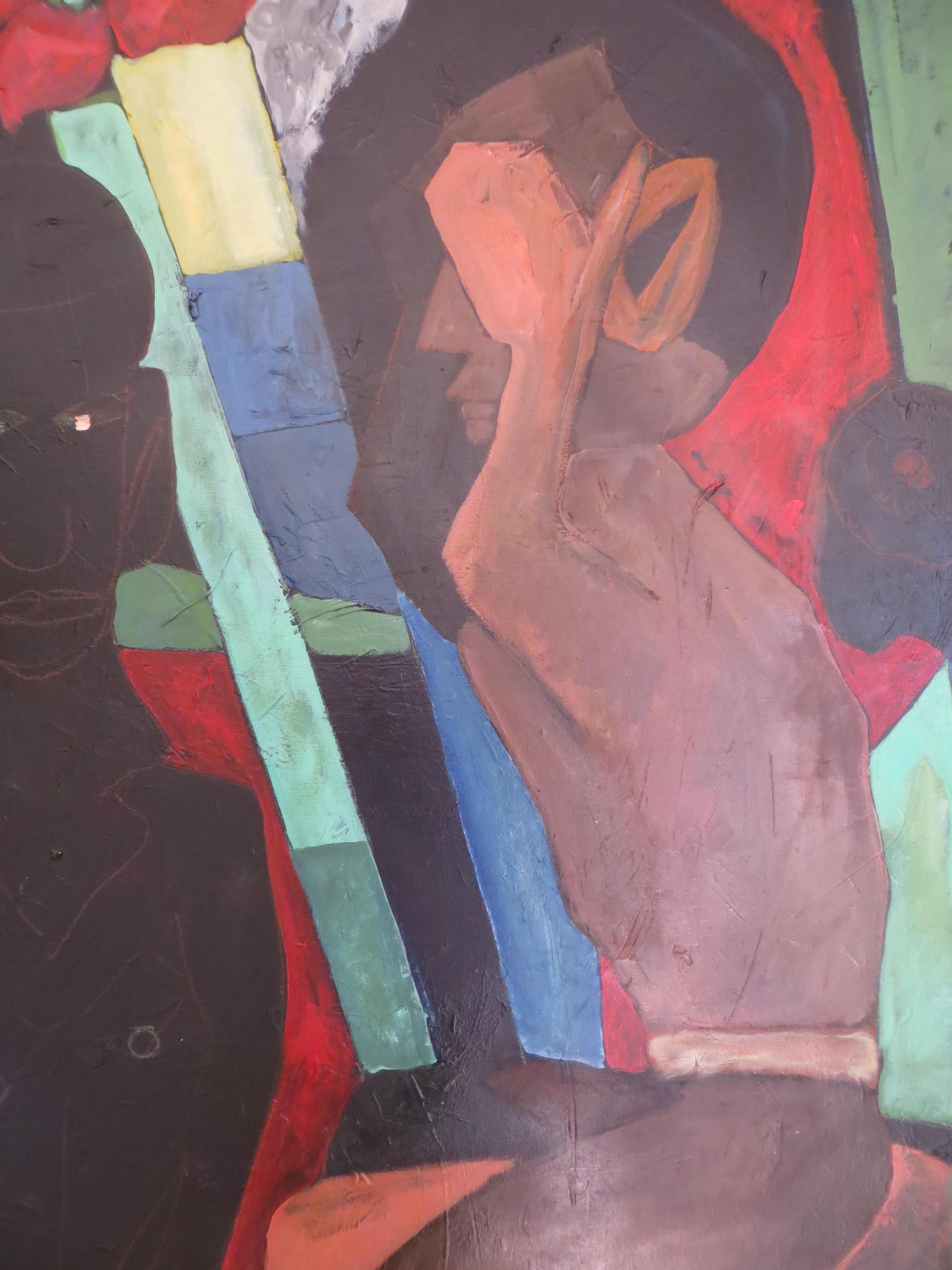 The Speaking Voice  canvas by John Weston For Sale 1