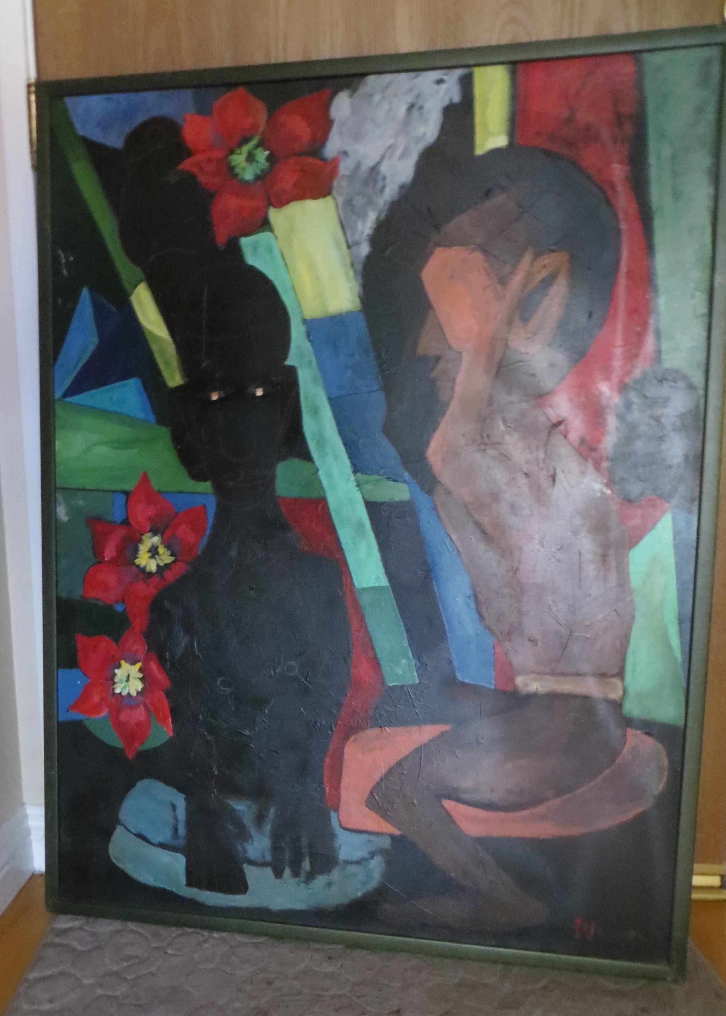 The Speaking Voice  canvas by John Weston For Sale 3