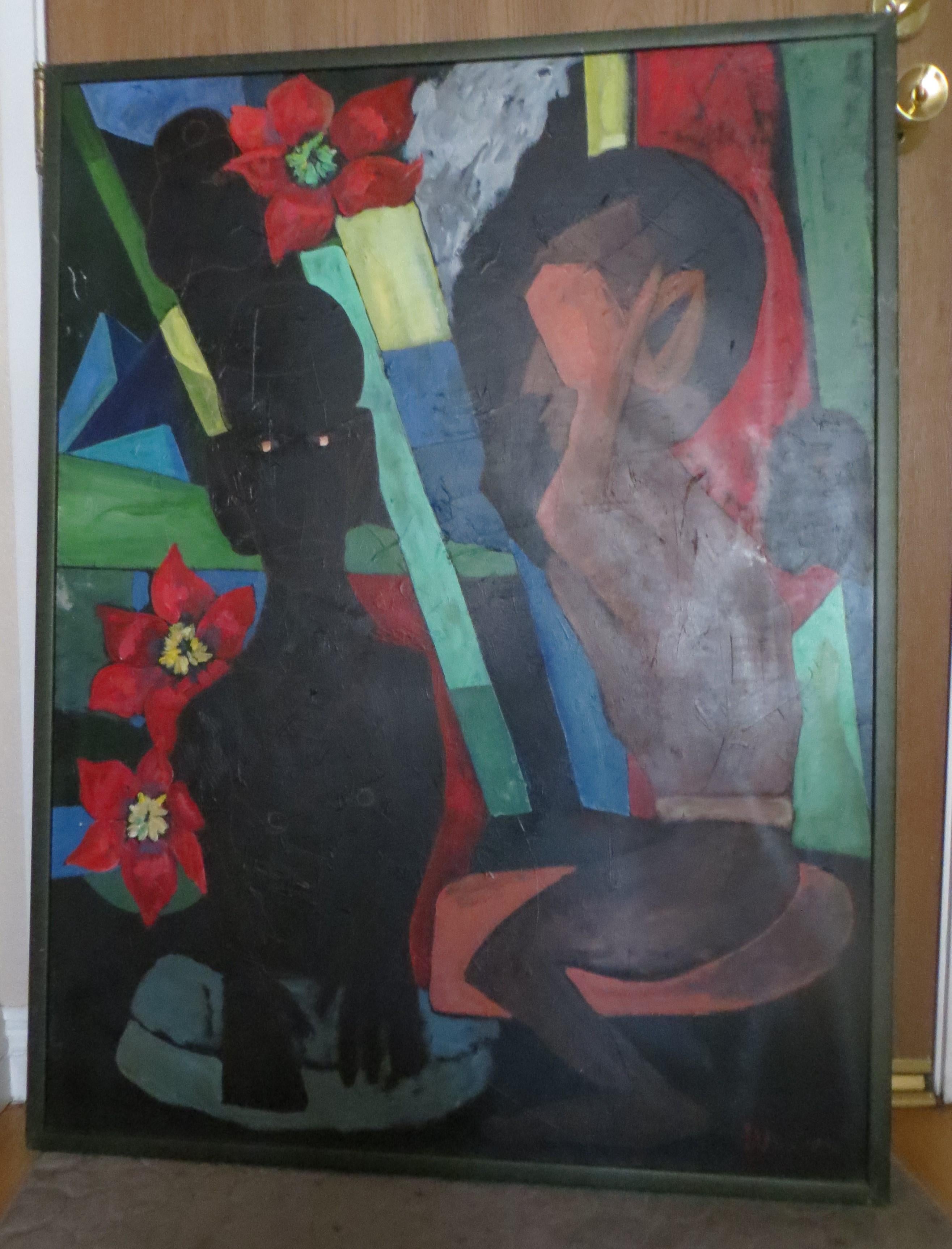 The Speaking Voice  canvas by John Weston For Sale 4