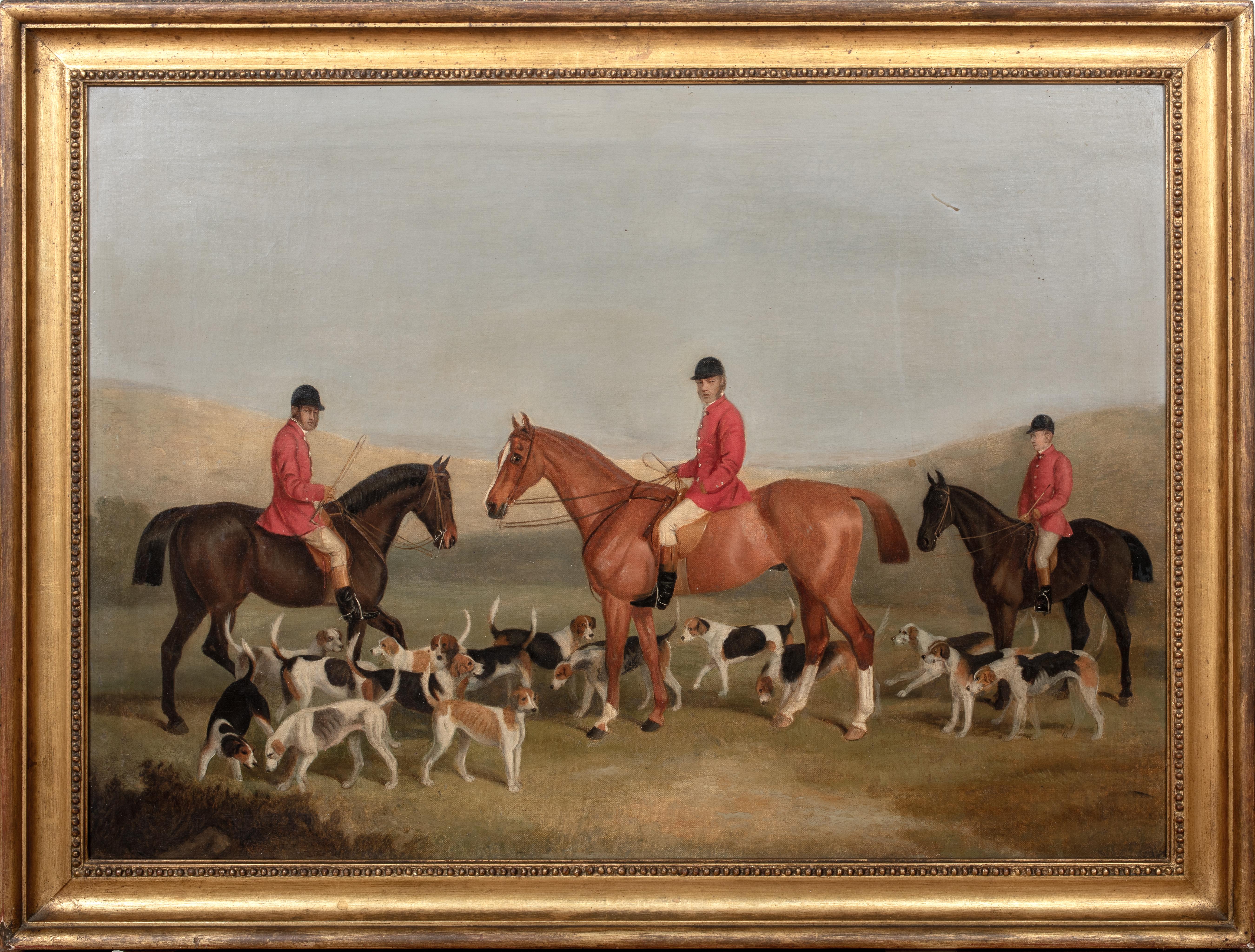 The Stirling Hunt, The Earl Of Hyndford, Andrew Carmichael & The Hunting Party