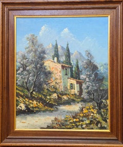 'The Stone Cottage'. Oil on Canvas.