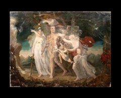 La tentación de Hércules, siglo XVIII por Thomas STOTHARD (1755-1834)