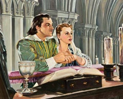 The Three Musketeers, Painting from MGM Film Scene, 1948