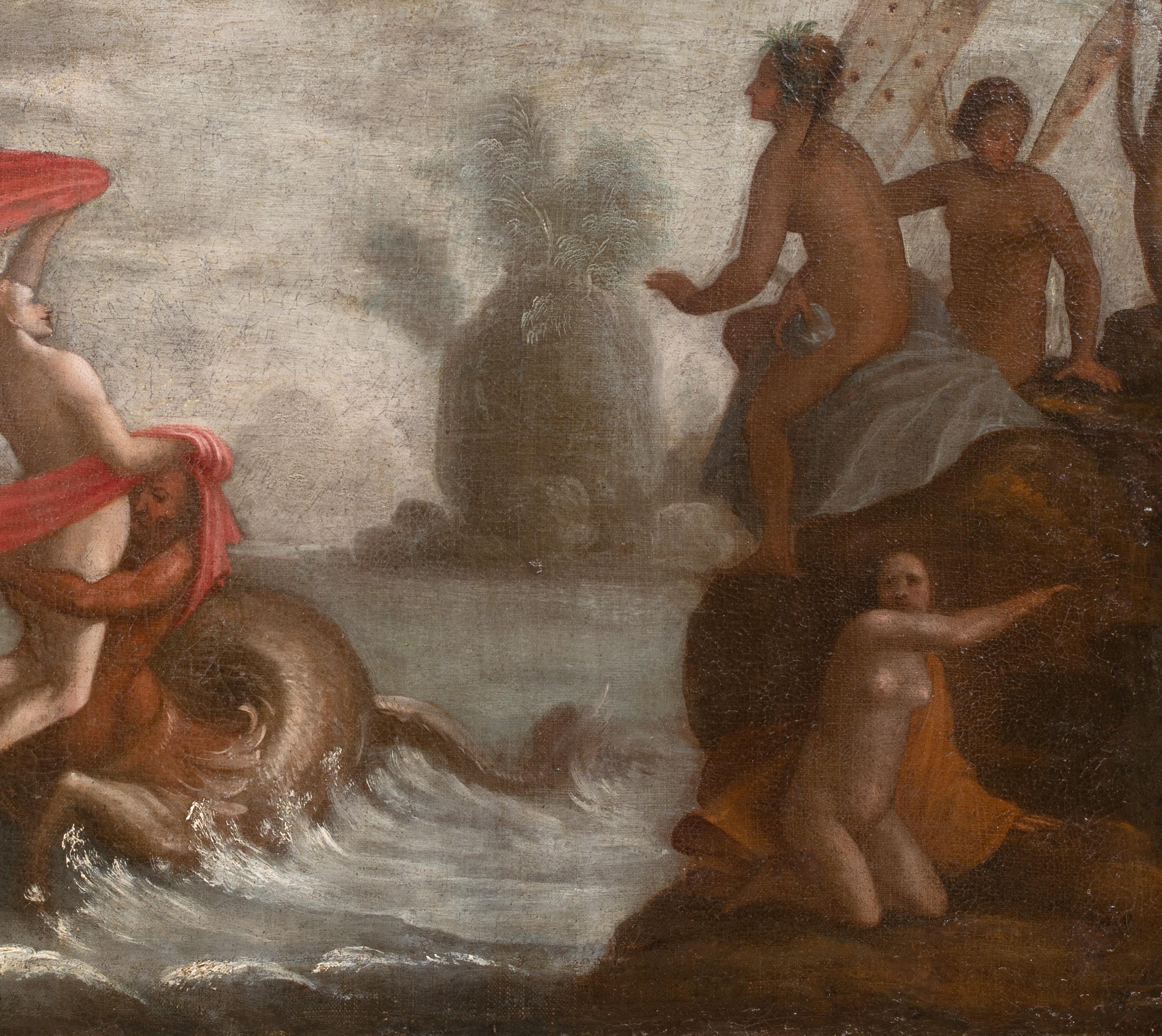 Le triomphe de Galatea, 19ème siècle  Suivi de Scarsellino (1550-1620) en vente 1