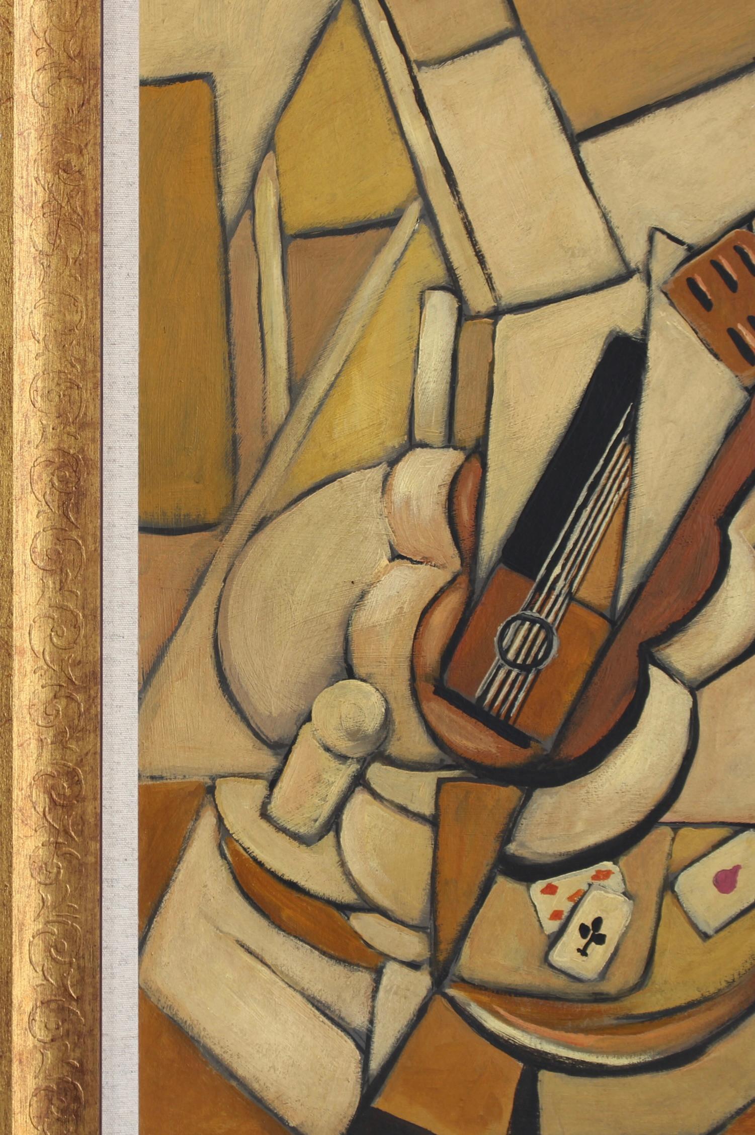 La série Vanguard Nr. II : Collectional d'abstractions européennes d'après-guerre de JG - Moderne Painting par Unknown