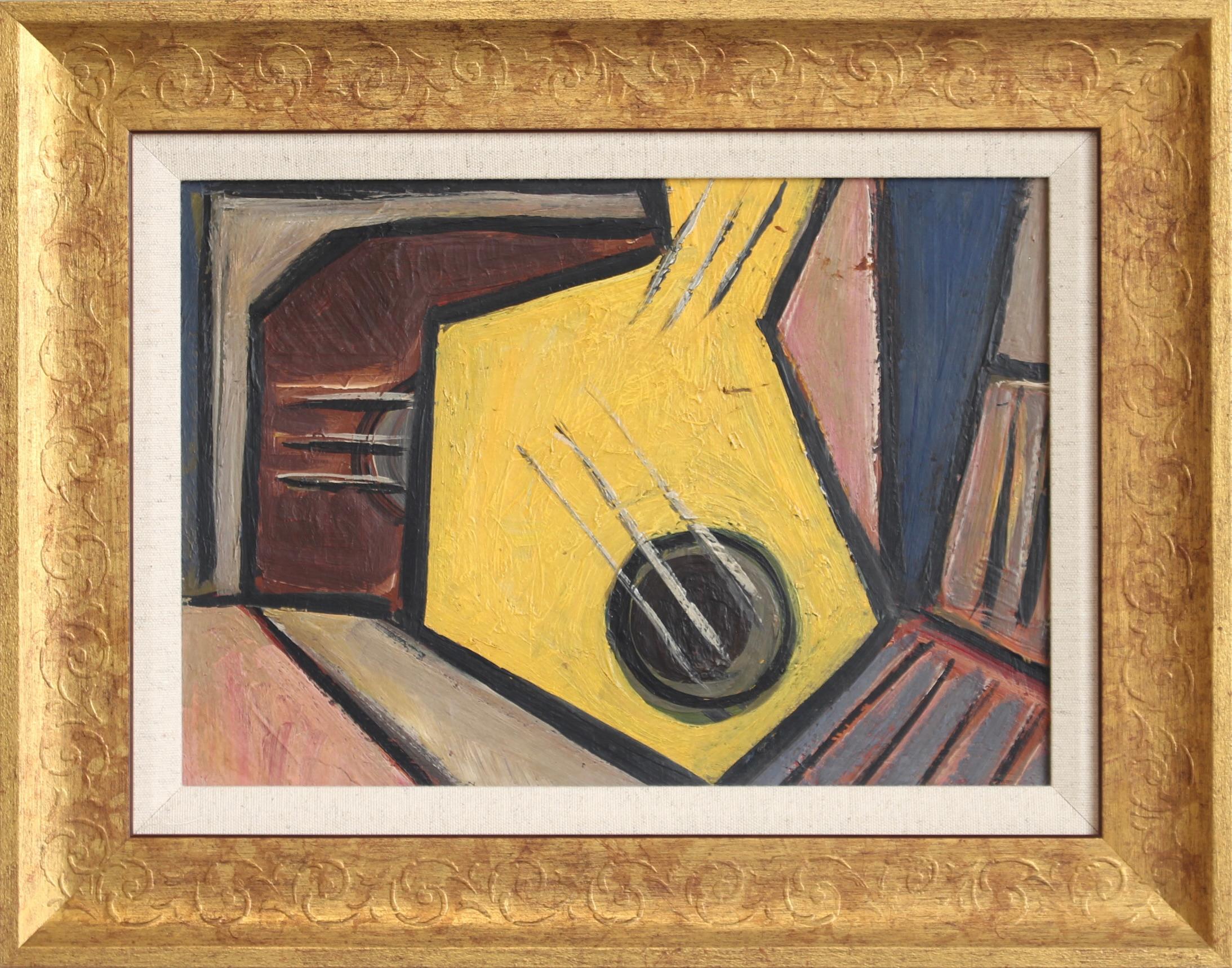 Abstract Painting di Unknown - La serie Vanguard Nr. X: Una collezione di astrazioni europee del dopoguerra