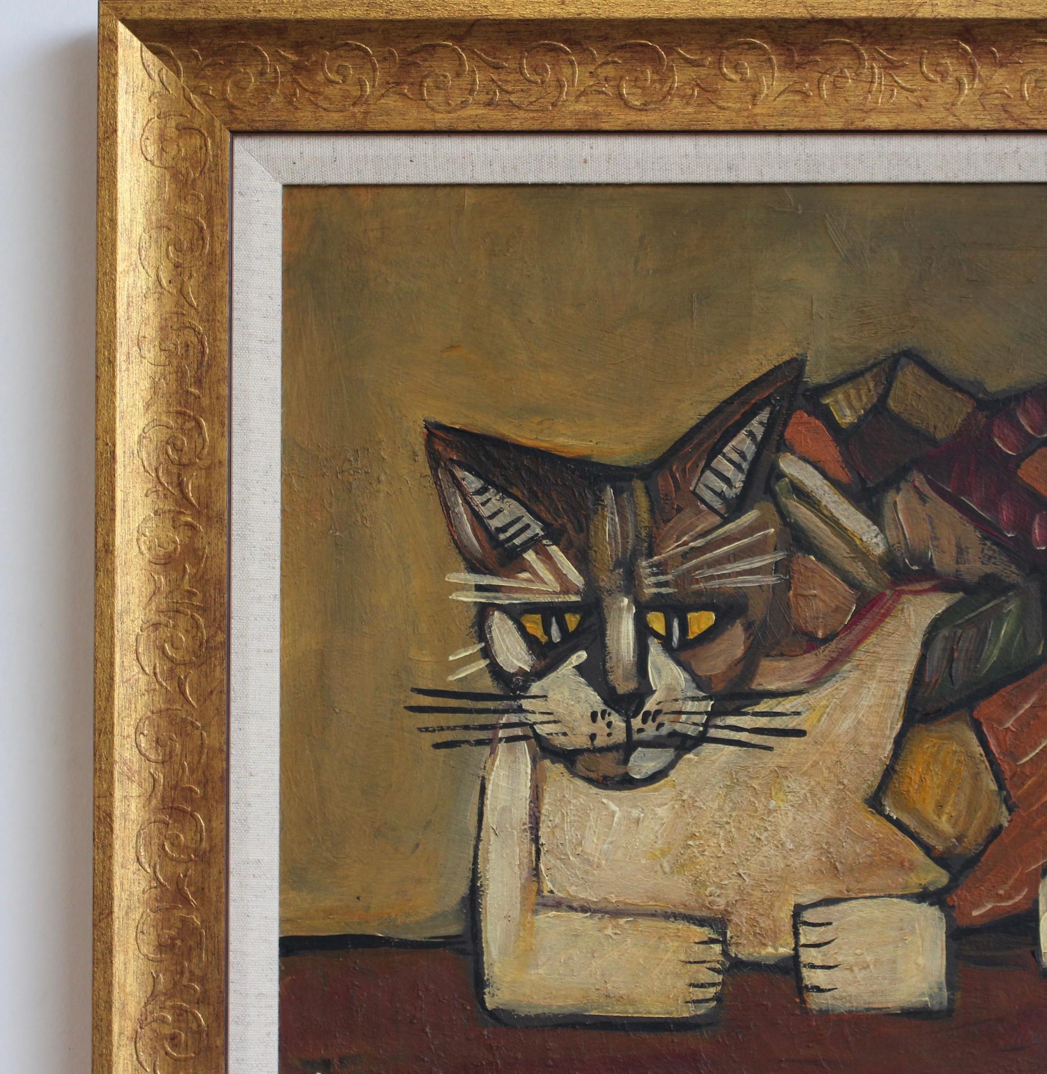 The Vanguard Series Nr. XIX: A Collection of Postwar European Abstractions - Brown Animal Painting by Unknown