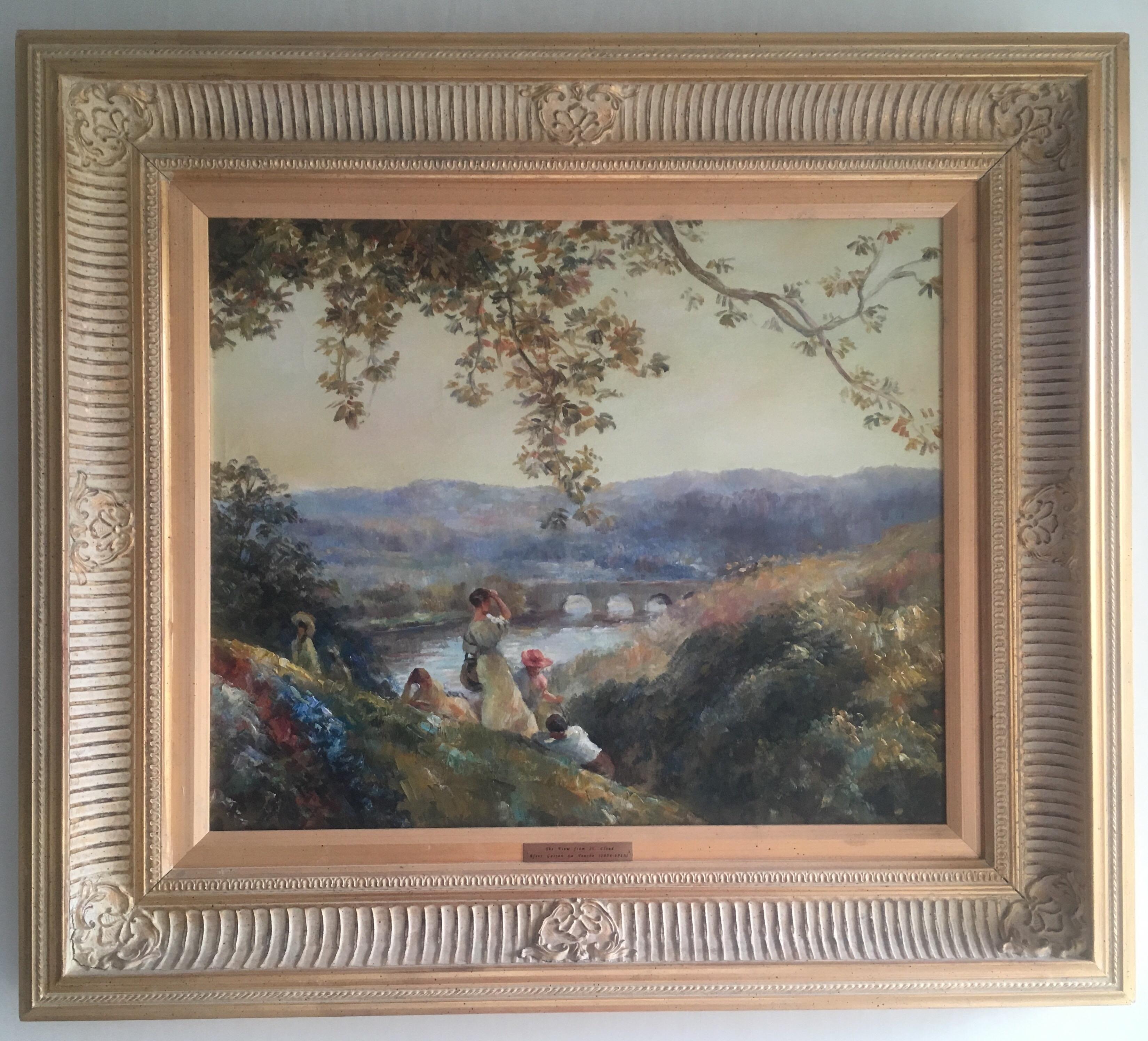 Unknown Landscape Painting - The View from St. Cloud