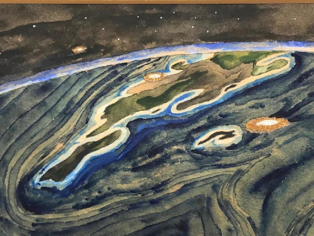 The World in Silent Stillness Lay, Crow, 1974-1975 en vente 1