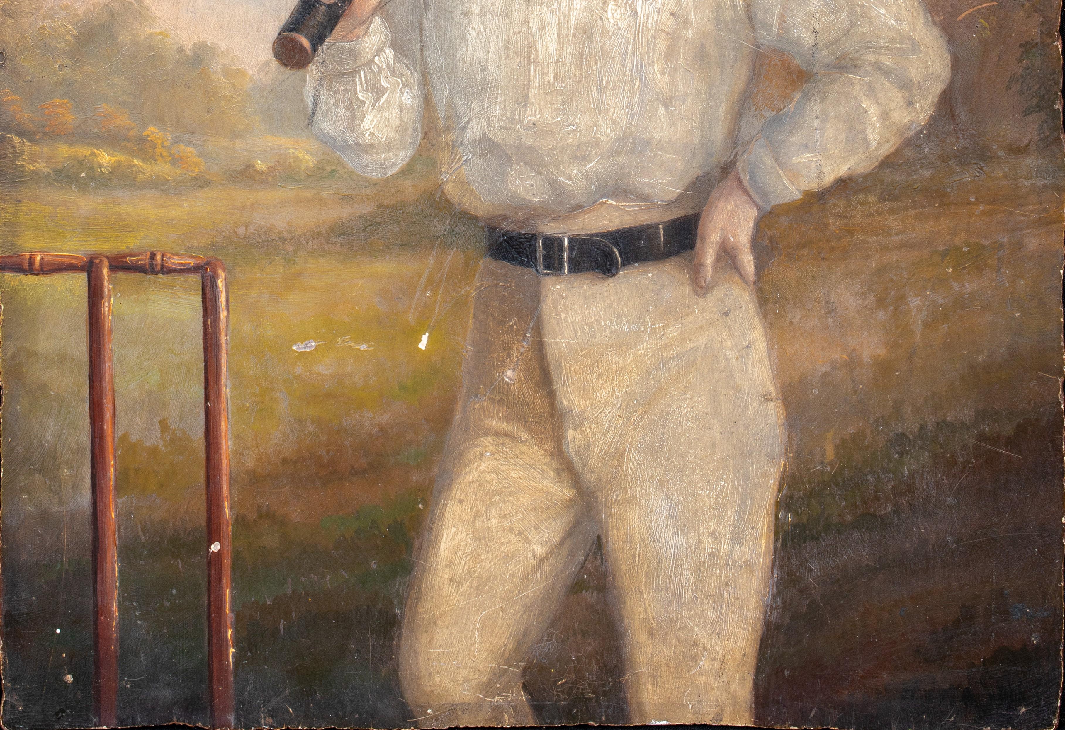 The Young Cricketer, 19th Century  English School For Sale 2