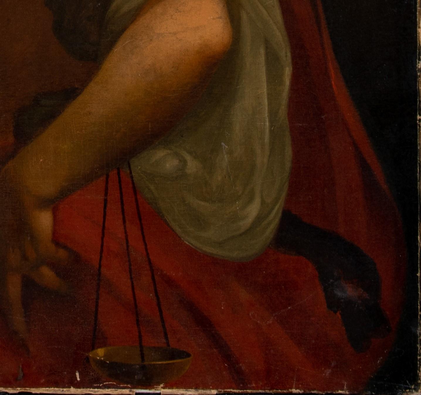 Thémis, déesse de la justice, 17ème siècle

École italienne

Immense représentation italienne du XVIIe siècle de Thémis, déesse grecque de la justice, huile sur toile. Excellente qualité et état, photo non encadrée mais nous sommes en train de faire