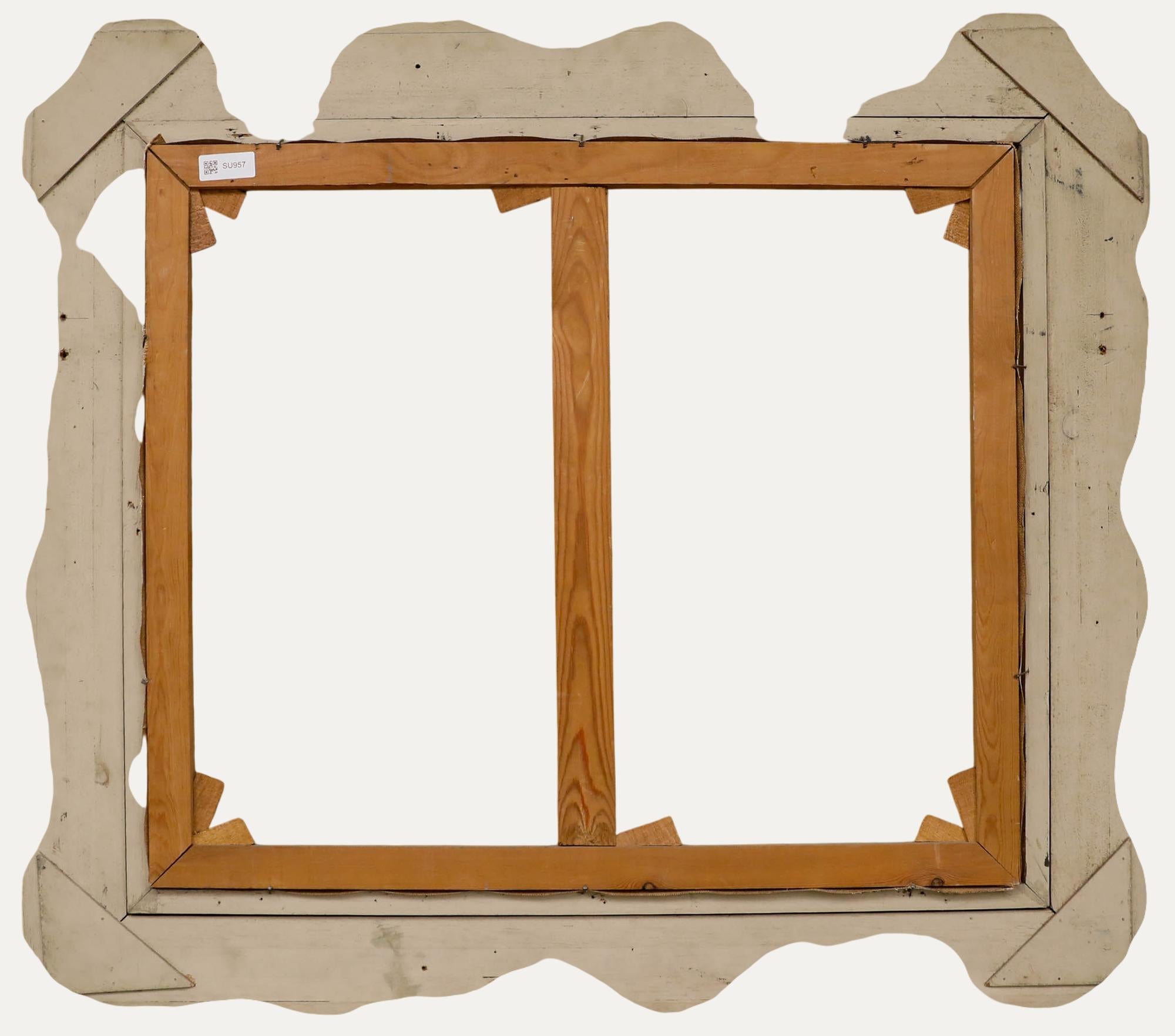 Theodore Op de Beeck (1901-1993) - Mitte 20. Jahrhundert Öl, Bauernhof Kempen (Braun), Landscape Painting, von Unknown