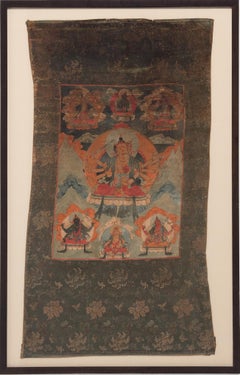 Tibetan Thangka of Chenresi