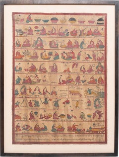 Tibtean Healing, Manuscript-Gemälde