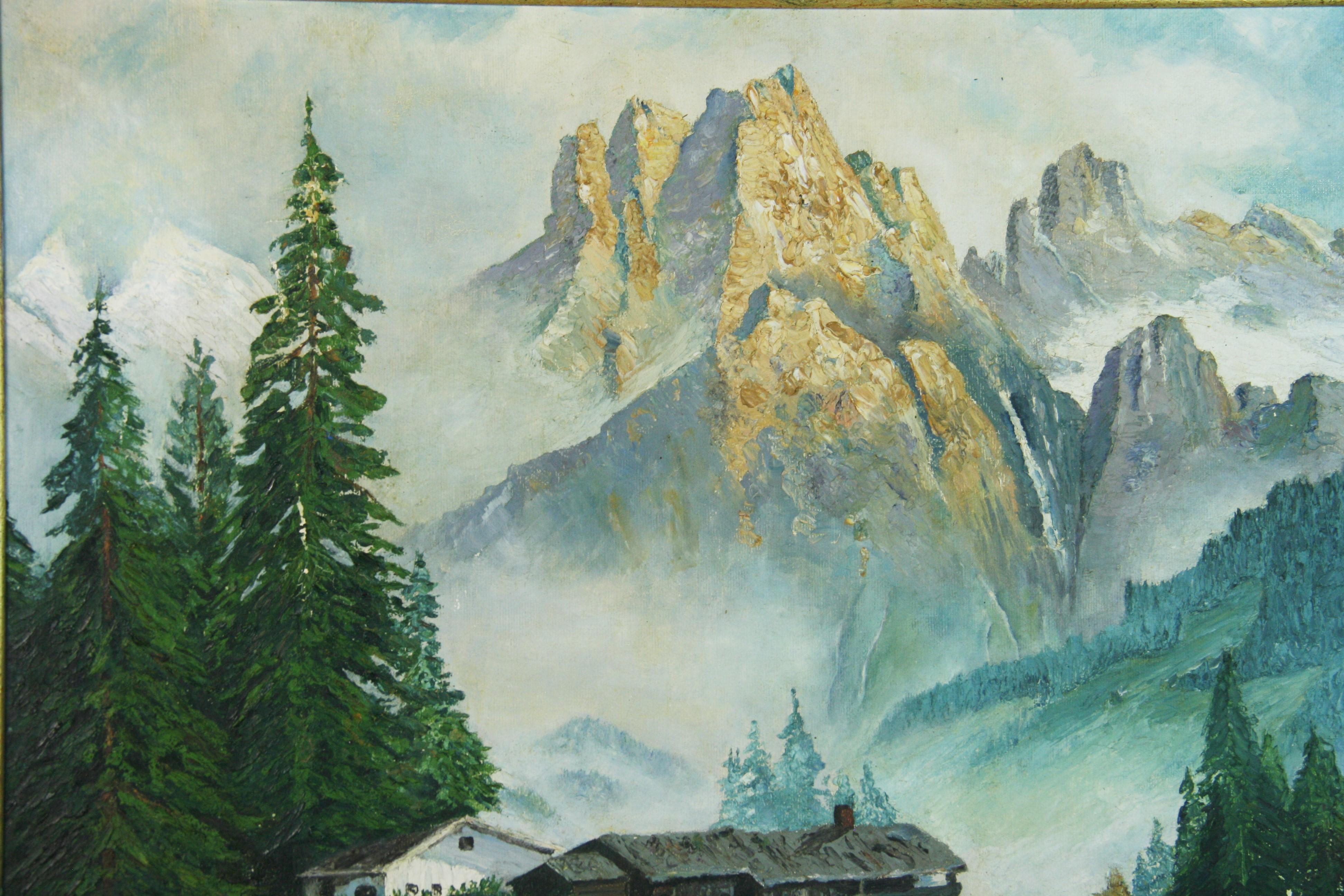 Tivol-Berge und Cabine-Landschaft 1958 im Angebot 6