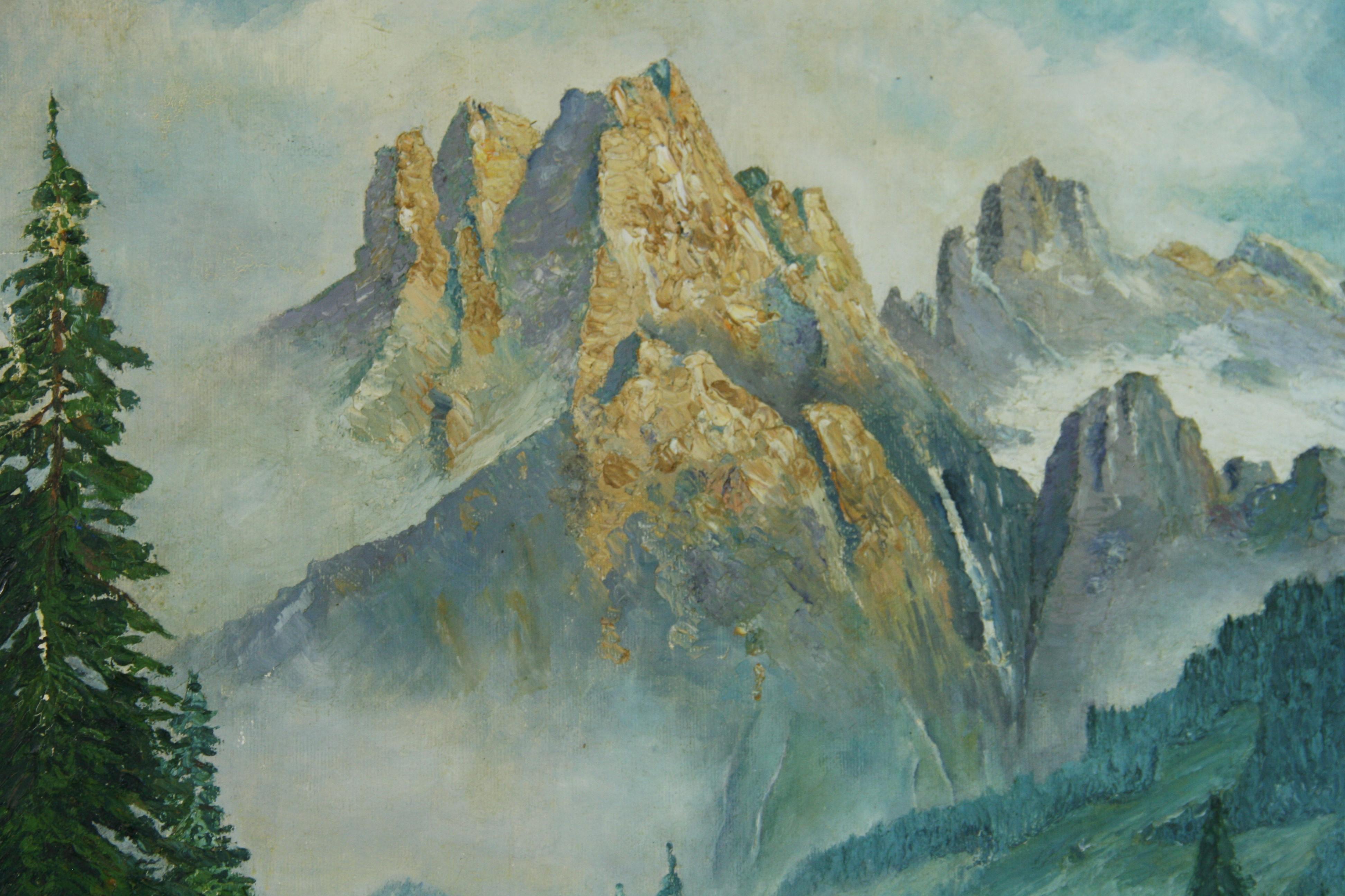 Tivol-Berge und Cabine-Landschaft 1958 im Angebot 2