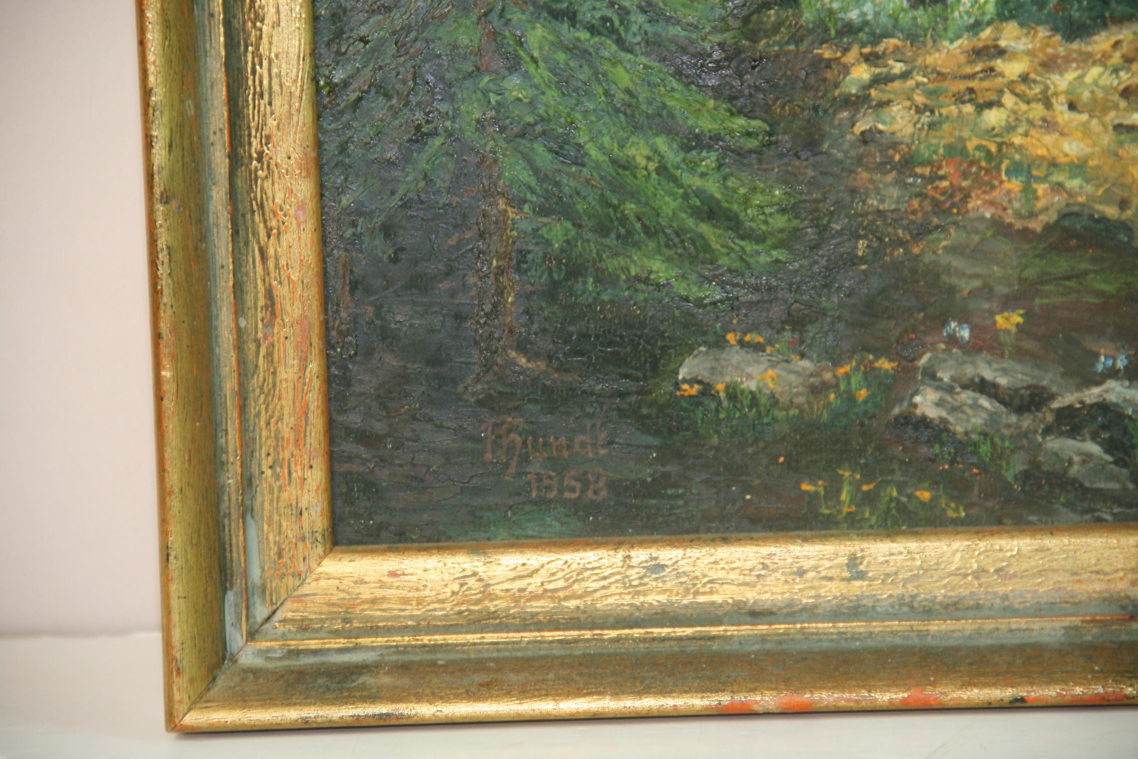 Tivol-Berge und Cabine-Landschaft 1958 im Angebot 4