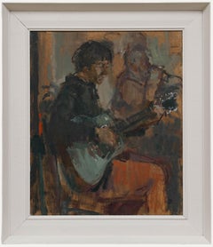 Tom Coates RBA (1941-2023) - Contemporary Oil, The Musician