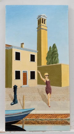 Tony Dyson - 20th Century Oil, Model By the Canal