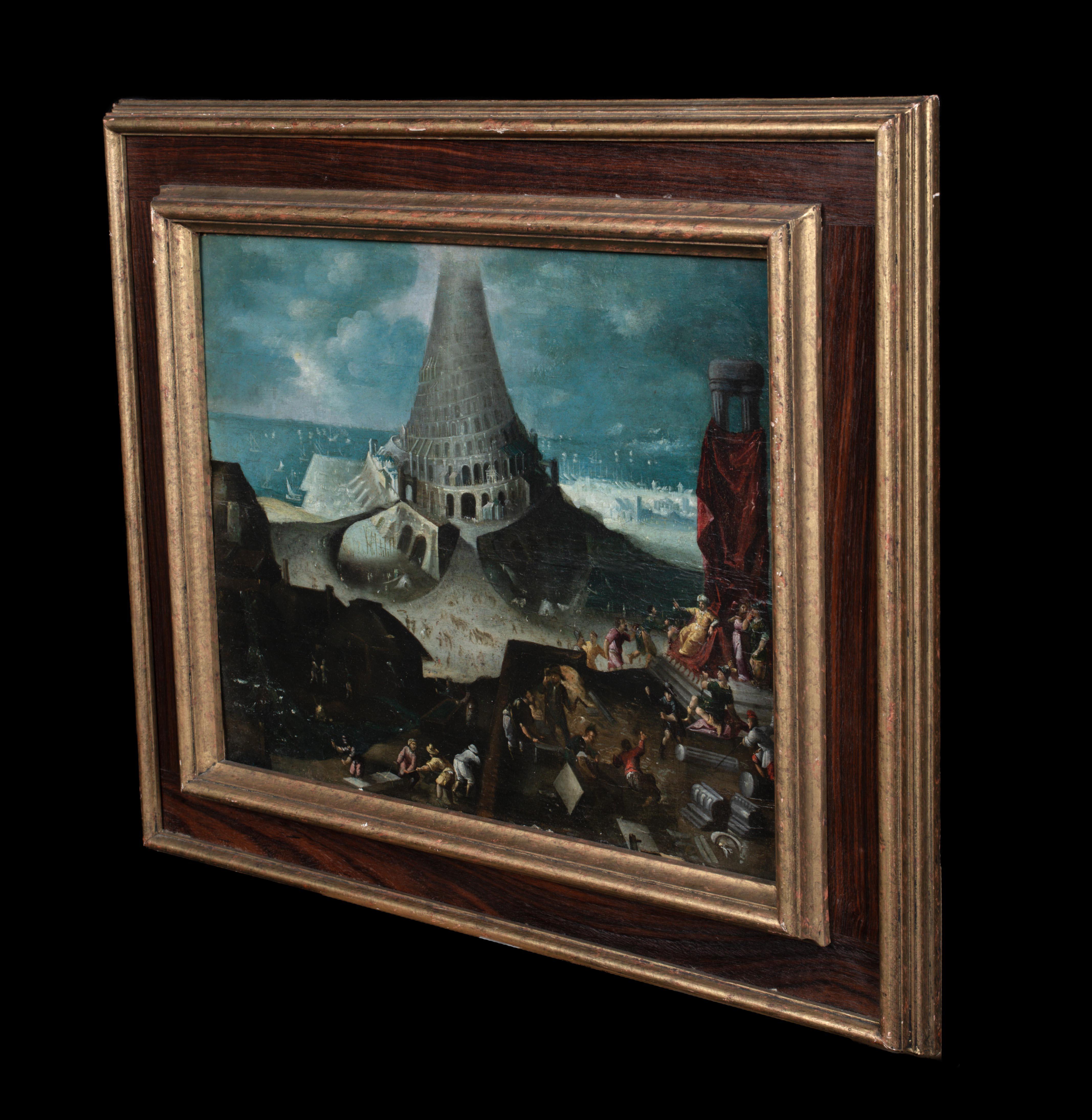 Torre di Babele, XVI secolo   cerchio di Pieter BRUEGHEL (1564-1637) 6