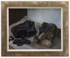 Townsend - Contemporary Oil, Still Life, Wood & Coal