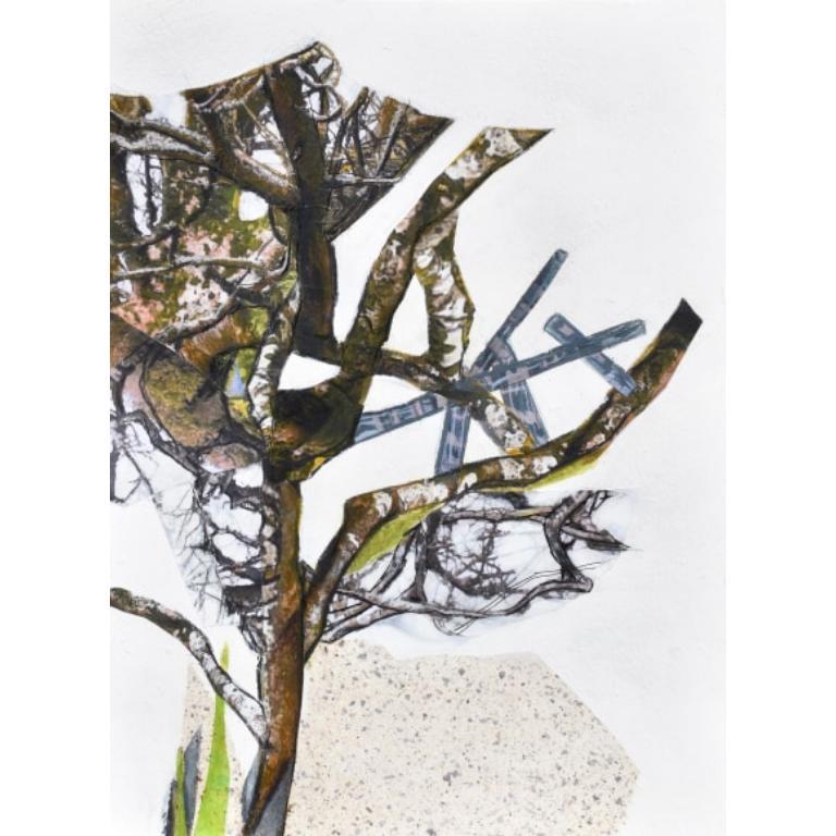 Abstract Painting di Unknown - Serie di trapianti VIII Disegno di Jennifer Gunlocke, 2024