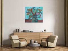 Peinture - Nature morte fantastique tropicale n° 14 - Art moderne américain Par Marc