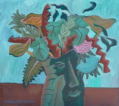 Tropical Fantasy #14 - Still Life Painting - American Modern Art  By Marc 